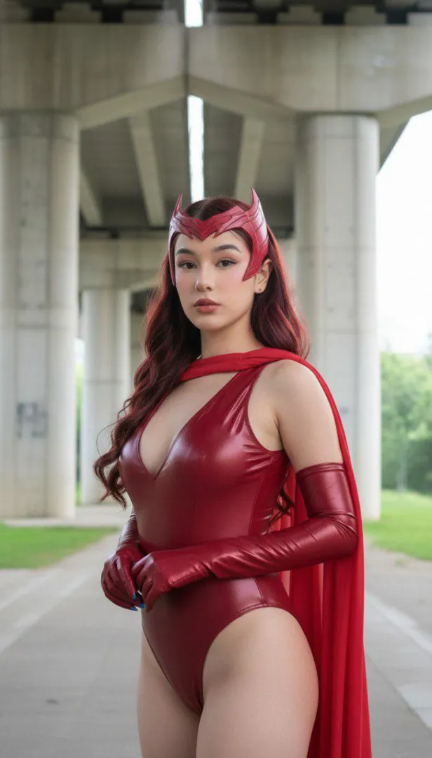 meet my scarlet witch cosplay (luna)