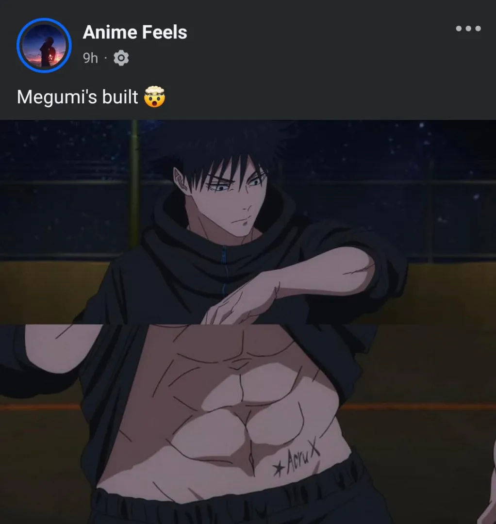 Megumi it's such a sleep build