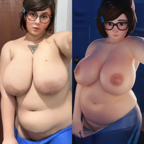 Mei irl [overwatch] (mandymoonof) 3d: Fugtrup