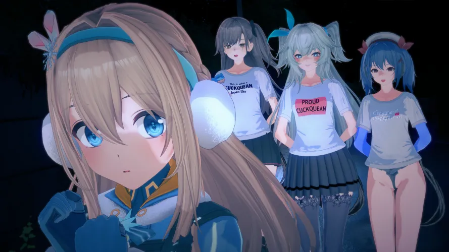 Members of the cuckquean gang before kidnaping so their husband can fuck her ( The girls was later returned safe and sound, and with a lot of money from the cuckqueans)