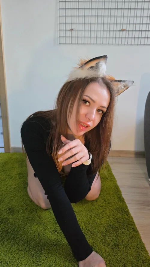 Meowing loudly on your bed ;)