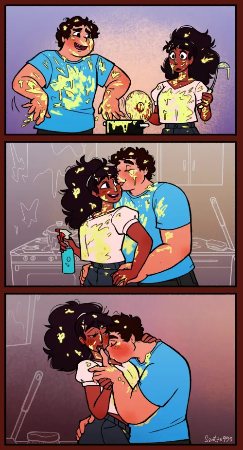 Mess in the Kitchen (Santan999)