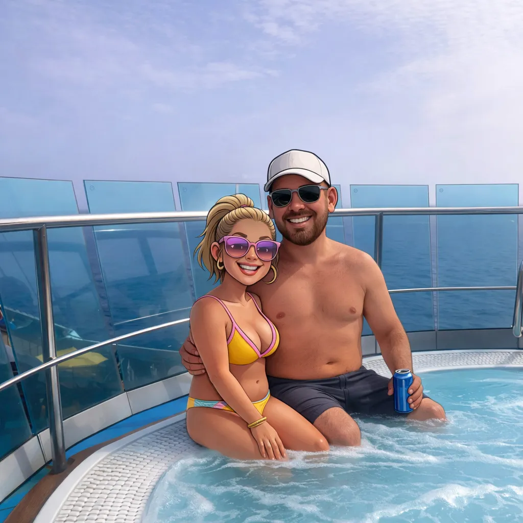 (MF4MF) Carnival Elation (2/26-3/2) (40ish married couple) Lets spice this cruise up (Cartoon photo for anonymity)