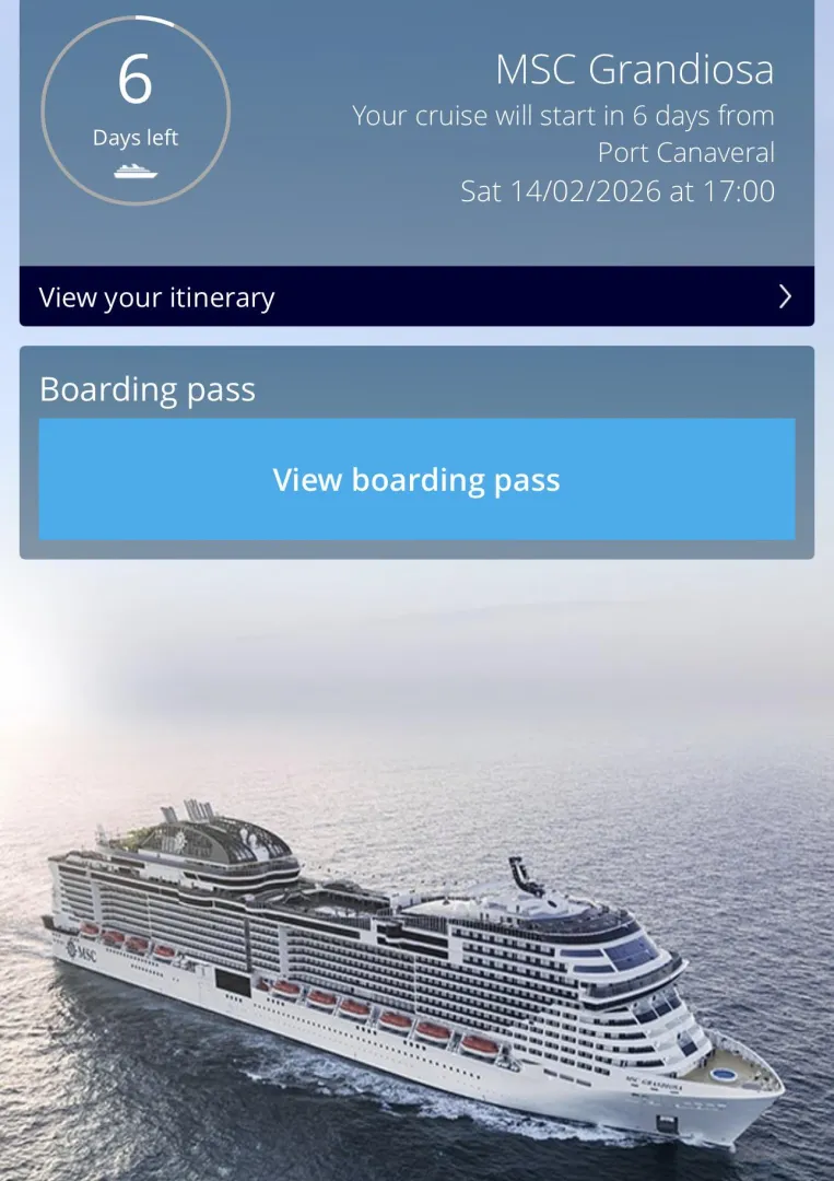 [MF4MF] MSC Grandiosa Feb 14-21