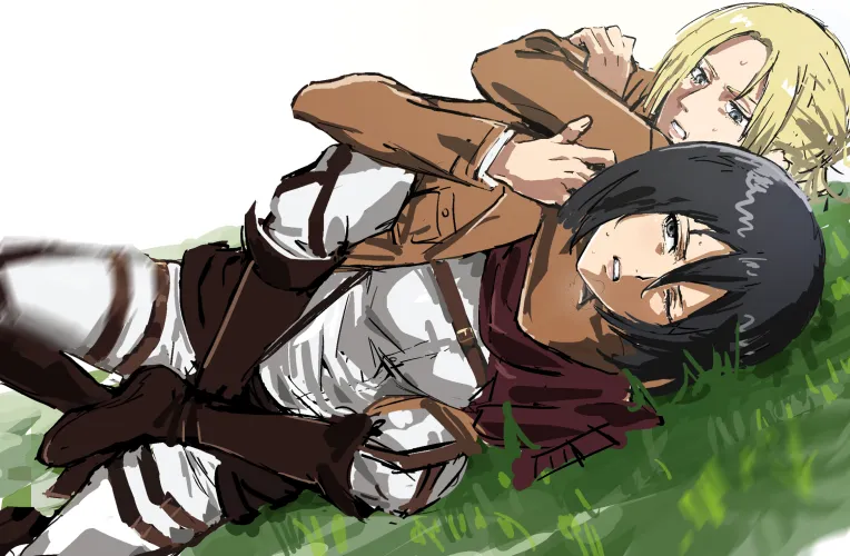 Mikasa Ackerman - Ryona/Beating/Defeat/Torture