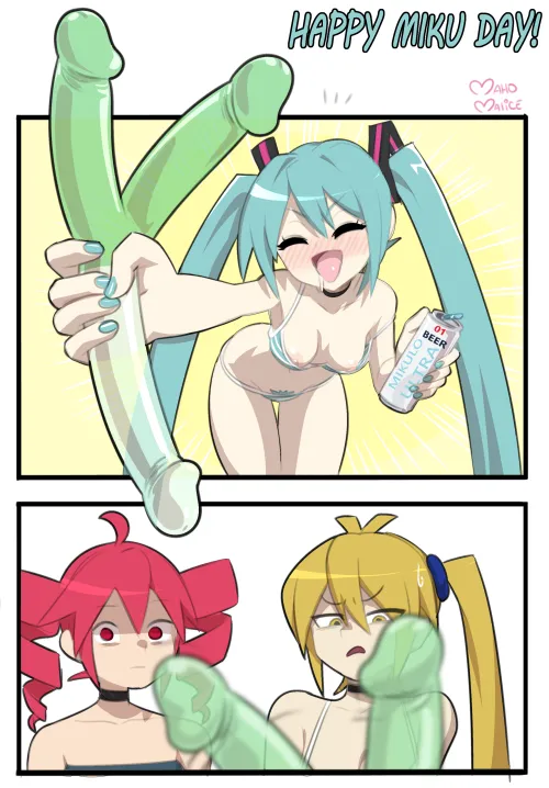 Miku's new toy (Maho Malice)