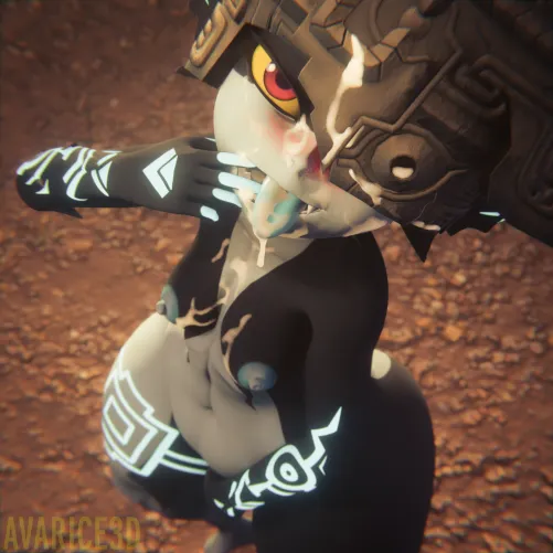 Minda offers the hero some respite (Avarice3D)