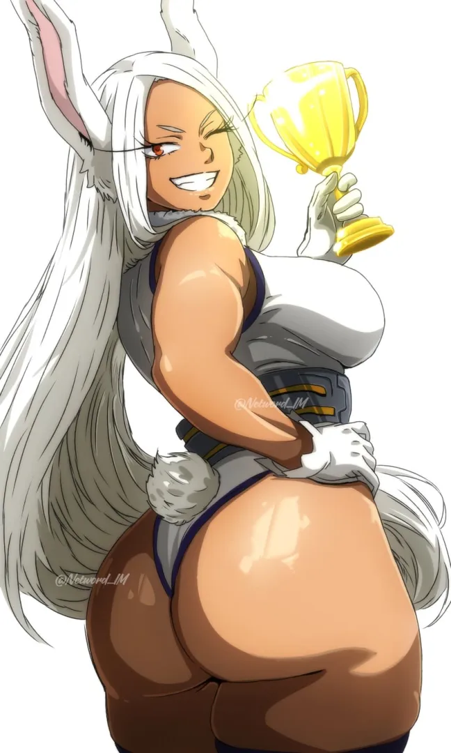 Mirko with Her Trophy [My Hero Academia]