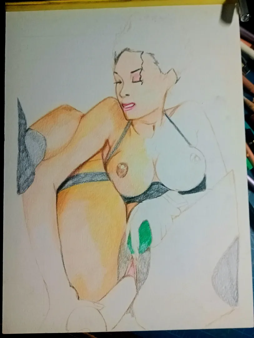 Miss B nasty artwork by Mr . ANONYMOUS (work in progress)