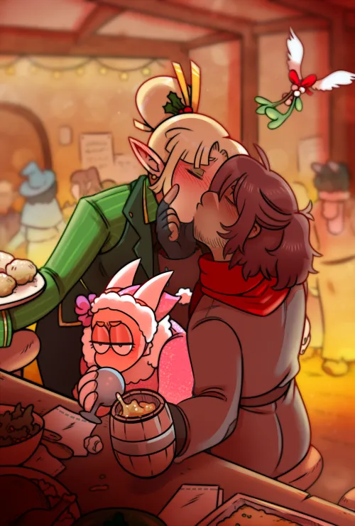 Miss Kobold's Christmas at the Tavern (DarkChibiShadow)