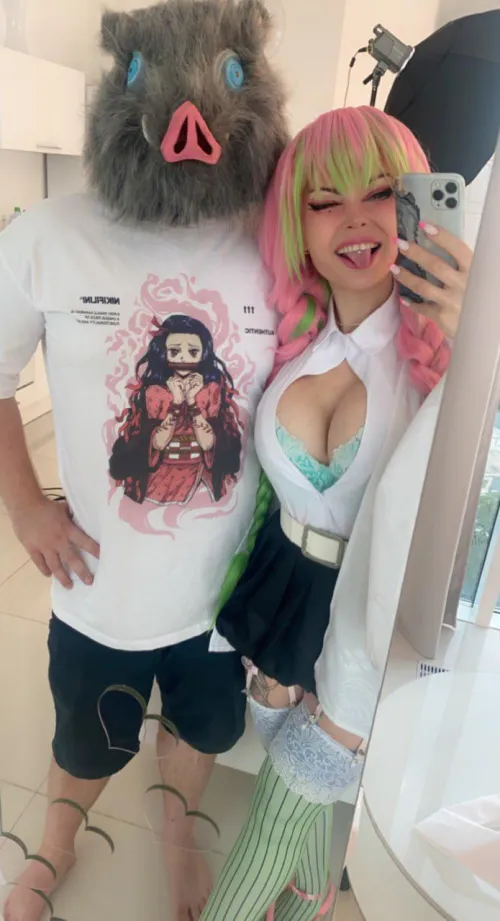 Mitsuri cosplay by Sonya Vibe ;3