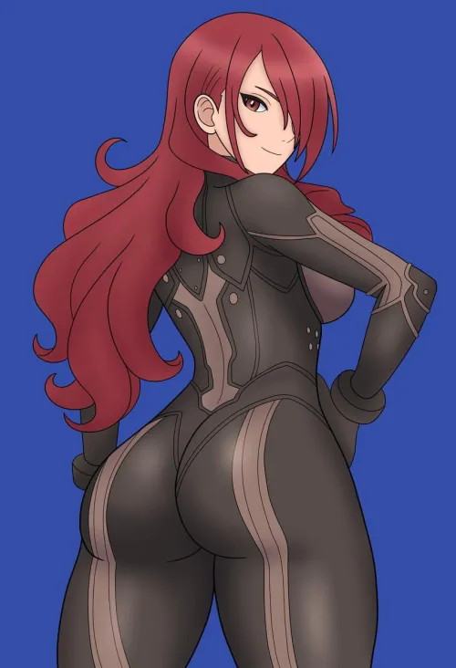 Mitsuru & Her Bodysuit Booty [Persona 3]