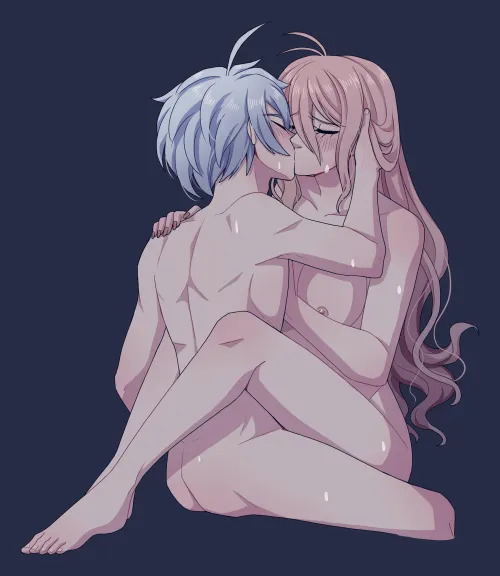 Miu and kiibo getting intimate