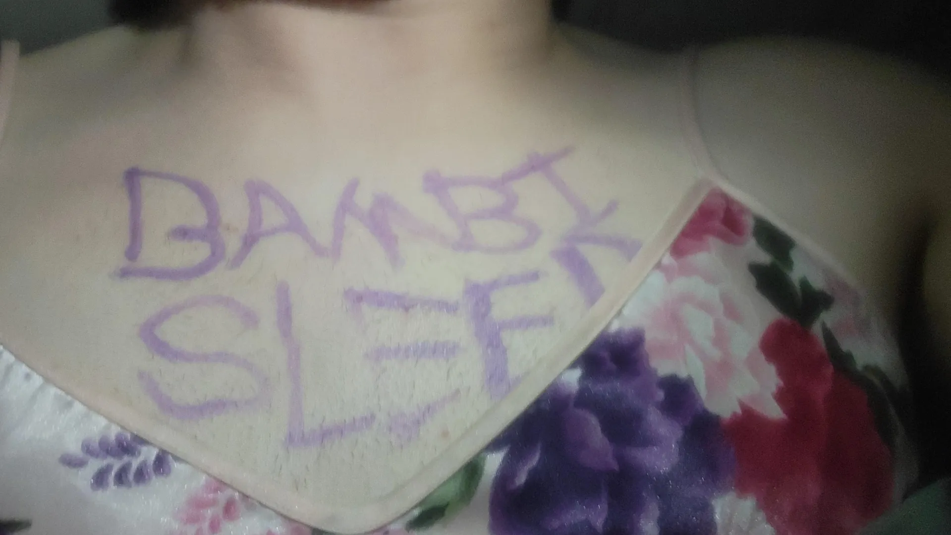 Mmm sleepy time so much better with body writing