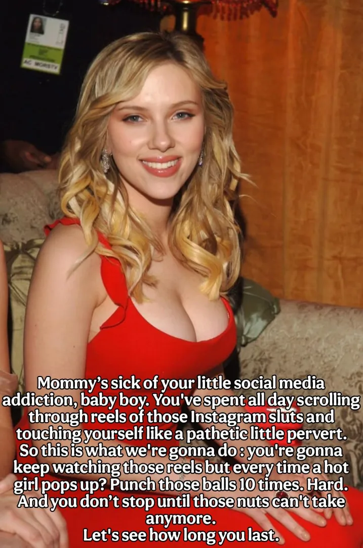 Mommy Scarlett knows how to discipline you (no imagefap)
