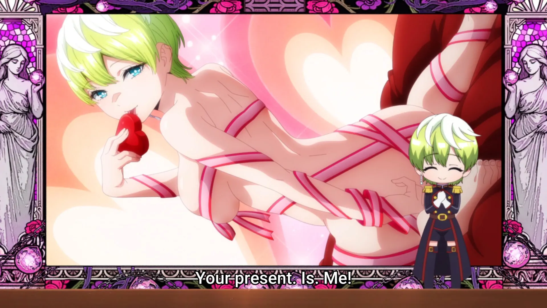 Mommy Tenka's present!