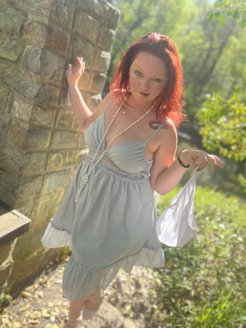 Mommy took her panties off