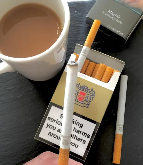 Morning Nicotine hit and chill have a good day 