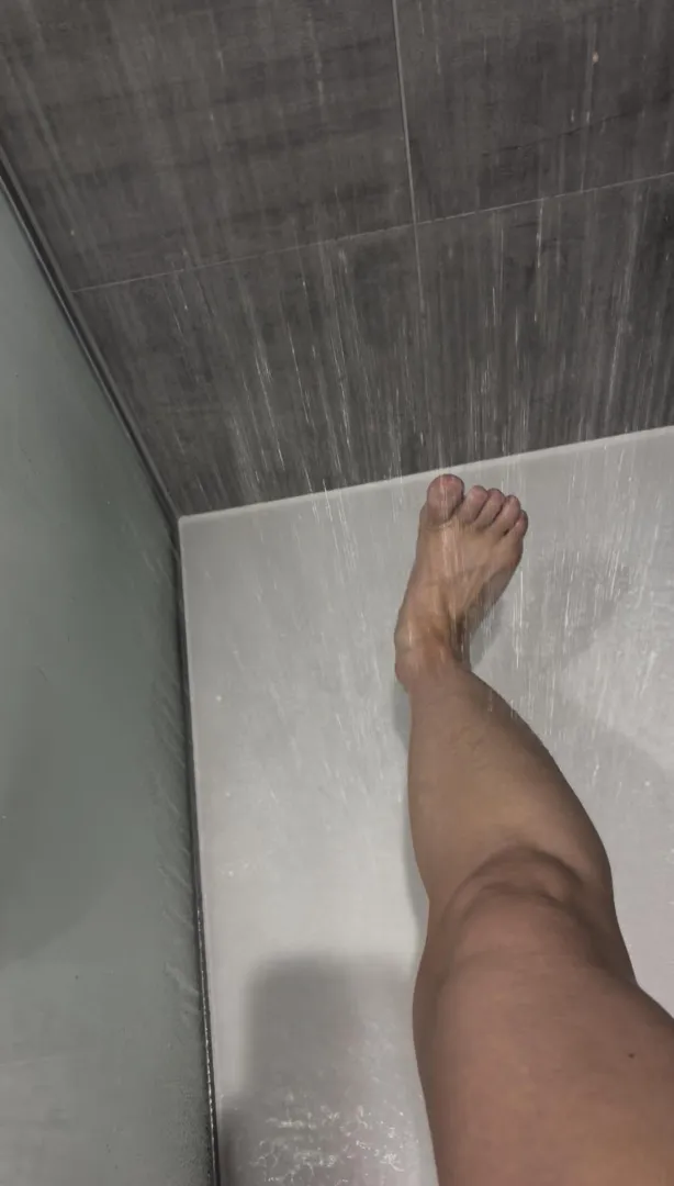 Morning wash of my size 3 feet, would you suck them clean for me…