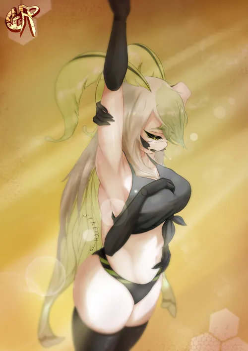 Moth stretch (by me)