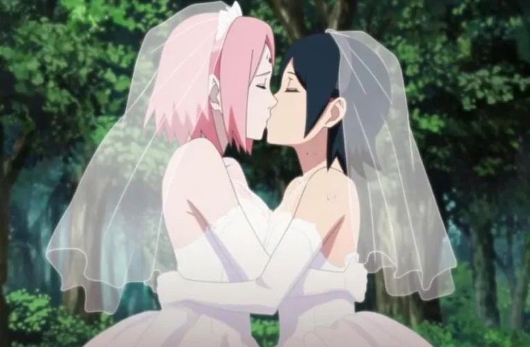 Mother and Daughter joined together in holy matrimony