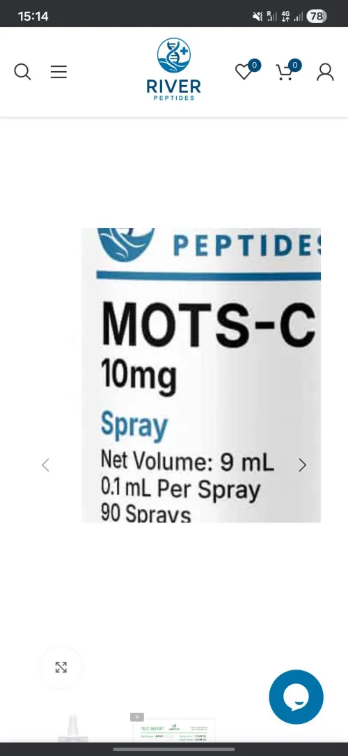 Mots-c nasal spray dosage