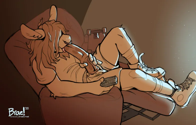 Movie night ~ (Braeburned)