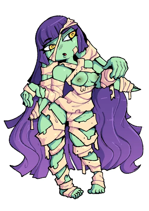 Mummy Goblin | By Ravnsfw