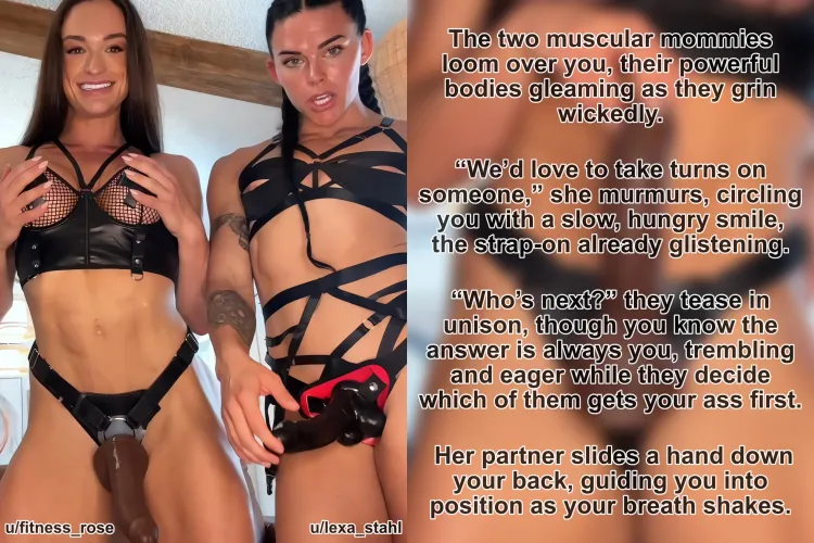 Muscle Milf Duo: Taking Turns on Your Ass