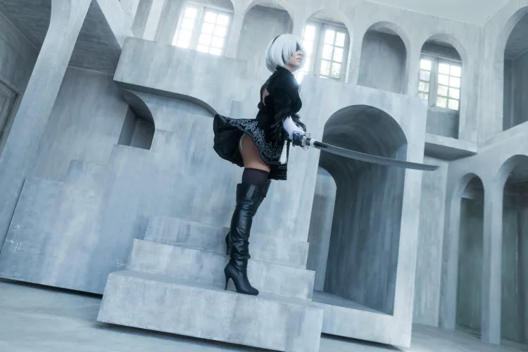 My 2B cosplay (Yuna Kairi)