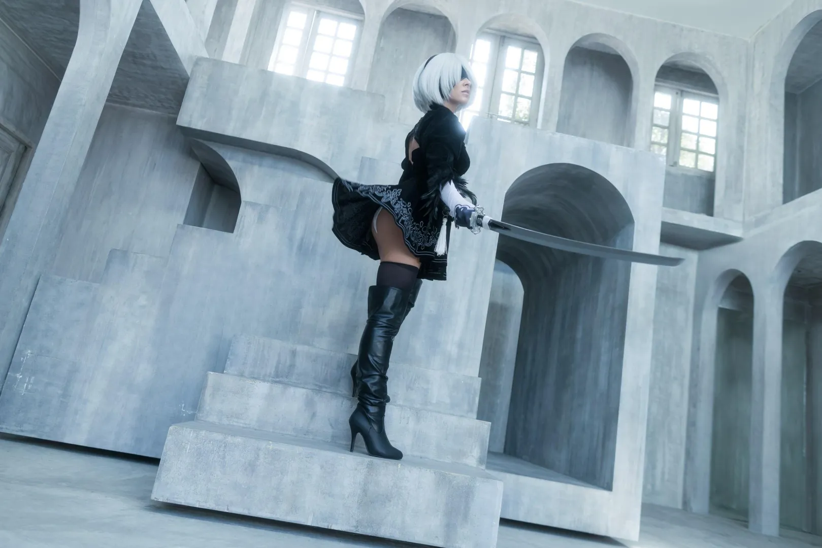 My 2B cosplay (Yuna Kairi)