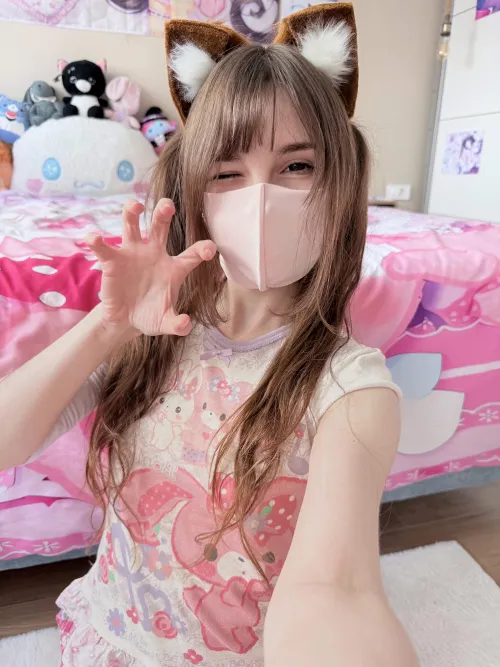 My adorable get-up today just to make papa stare