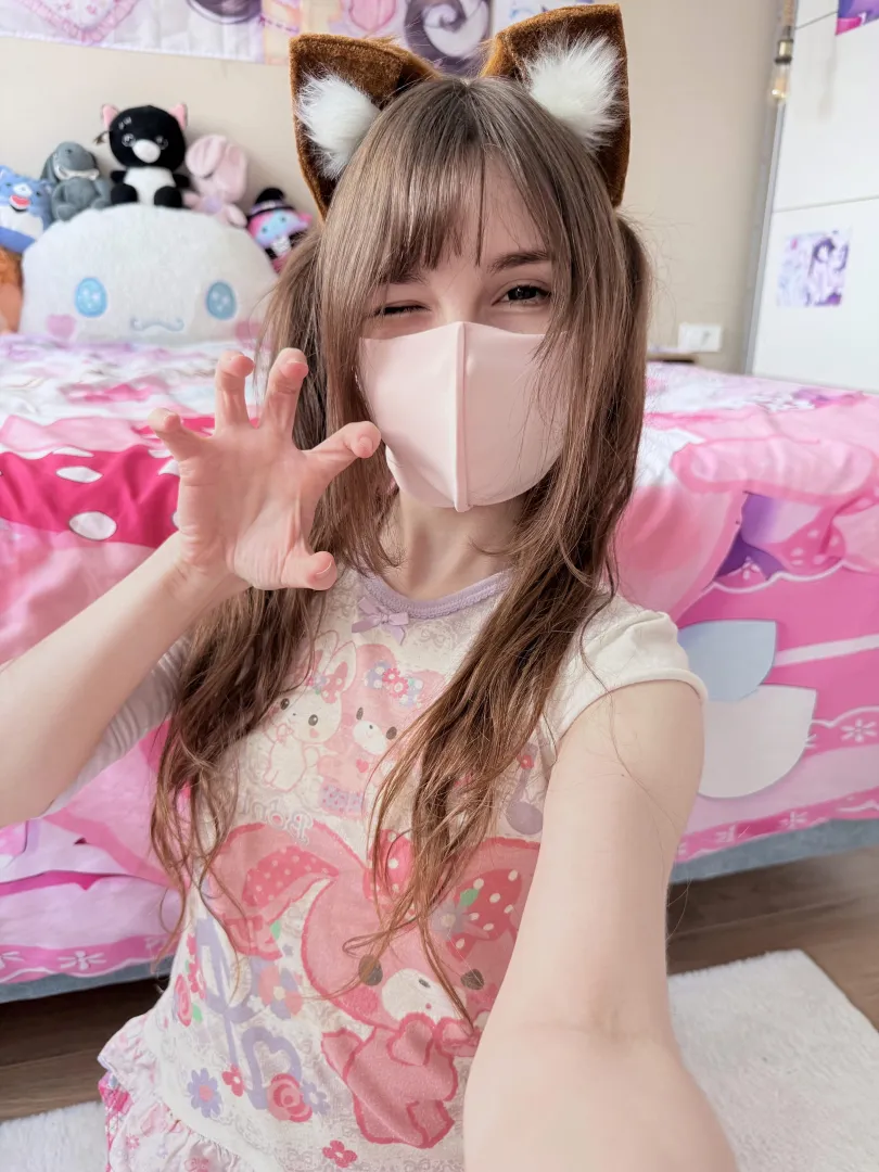 My adorable get-up today just to make papa stare