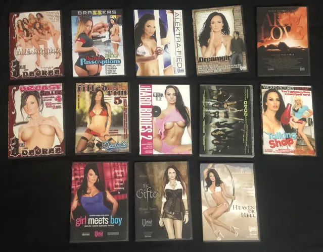 My Alektra Blue Physical Media Collection