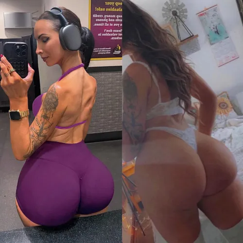 My ass looks just as good out of yoga pants as it does in them