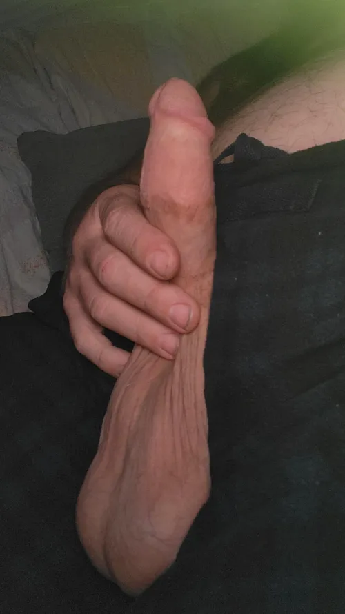 My balls after I drained them in my wife