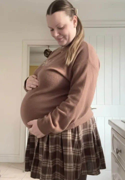 My belly is growing up so quickly