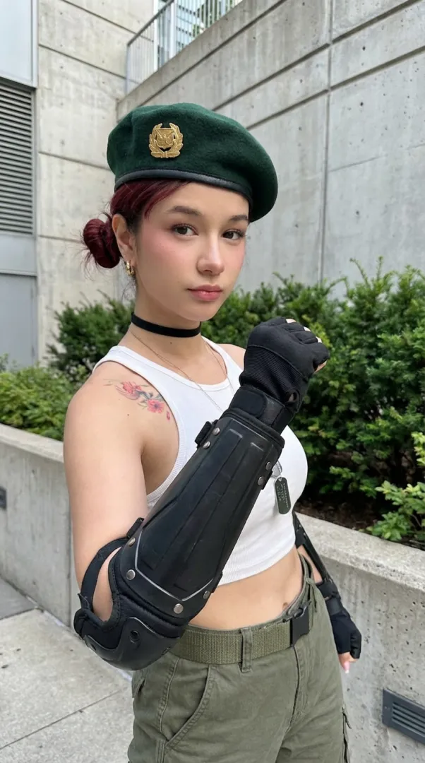 my best version of sonya blade cosplay (luna)