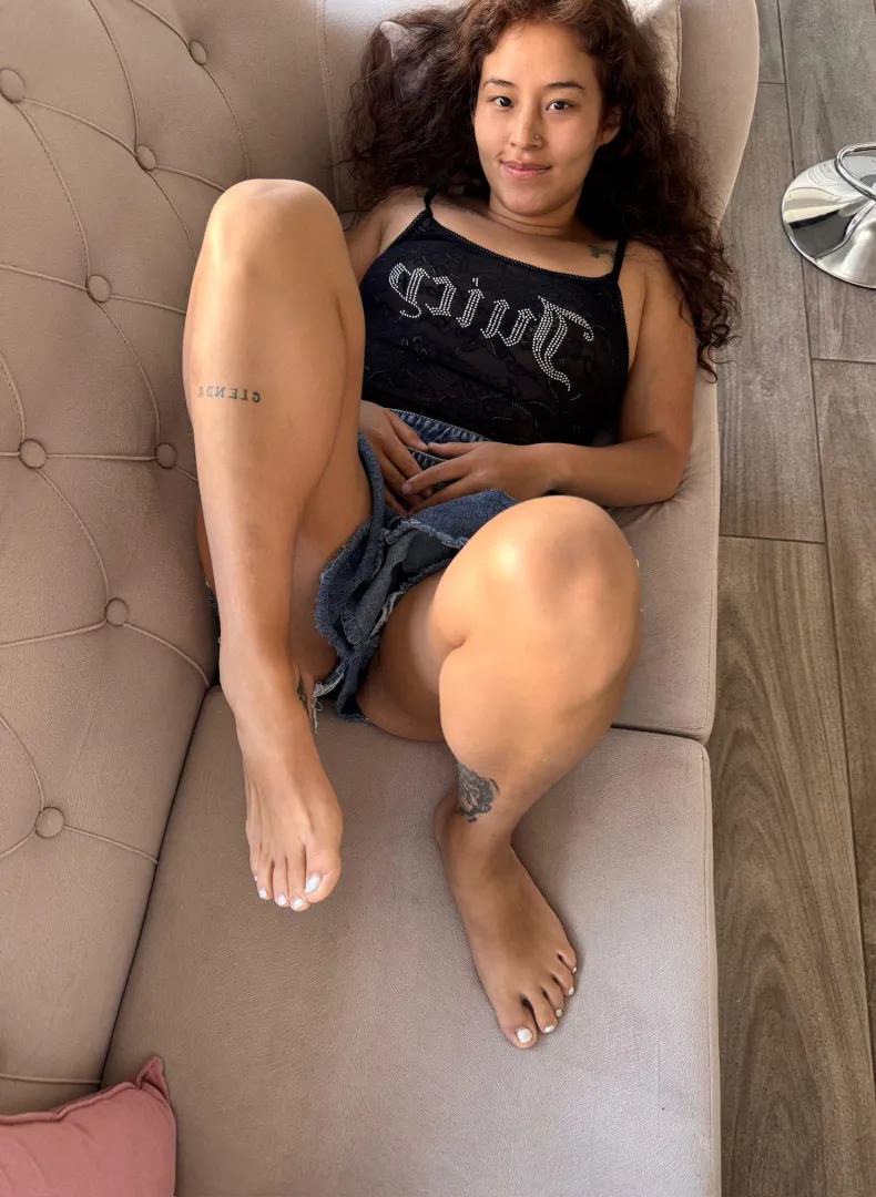 My brown legs are so soft and pretty