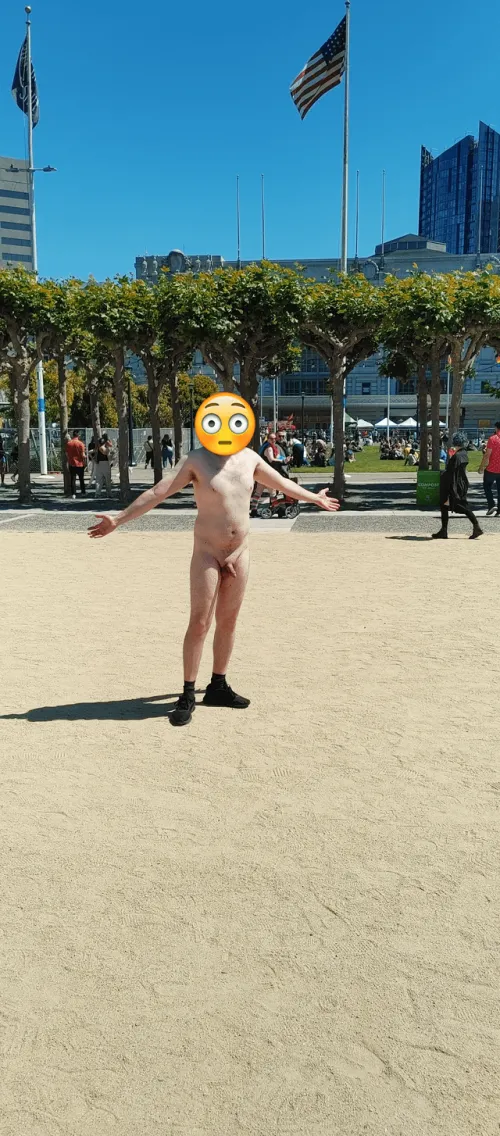 My city chose me as one of the first men to test EMN laws on. It's humiliating having to walk around a crowded city totally naked...