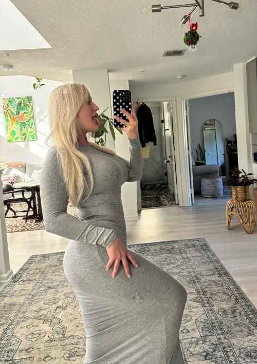 My clothed showing some of my curves