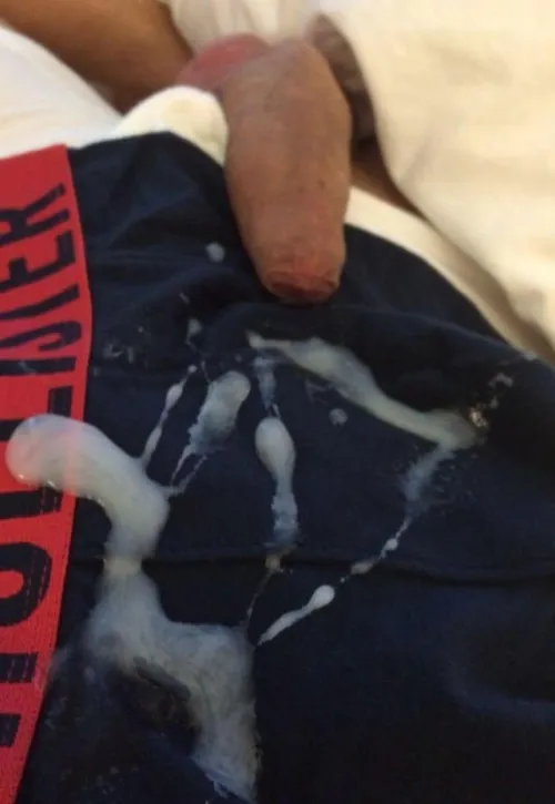 My cum a stolen boxer