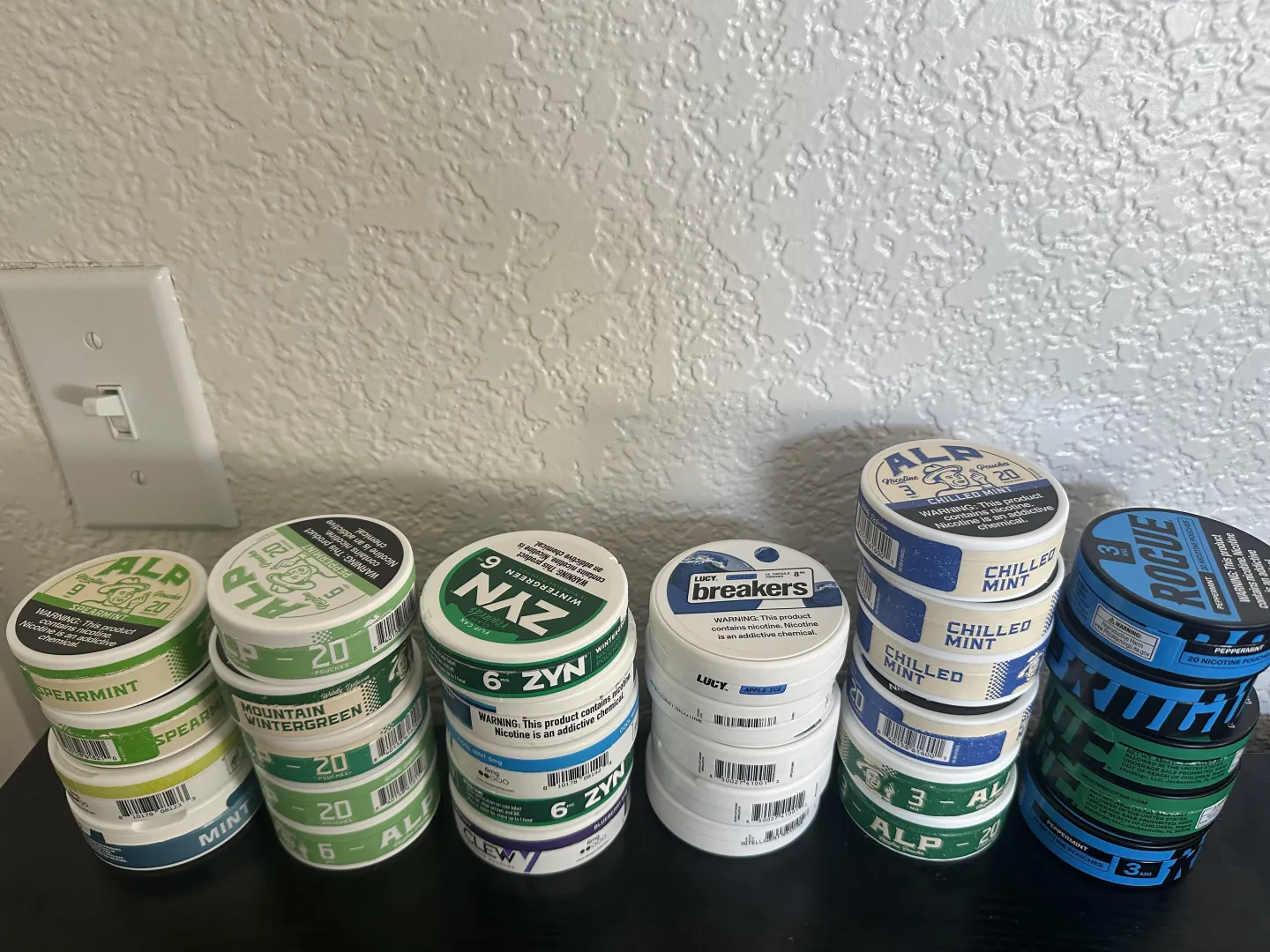 My current pouches. Any recommendations?