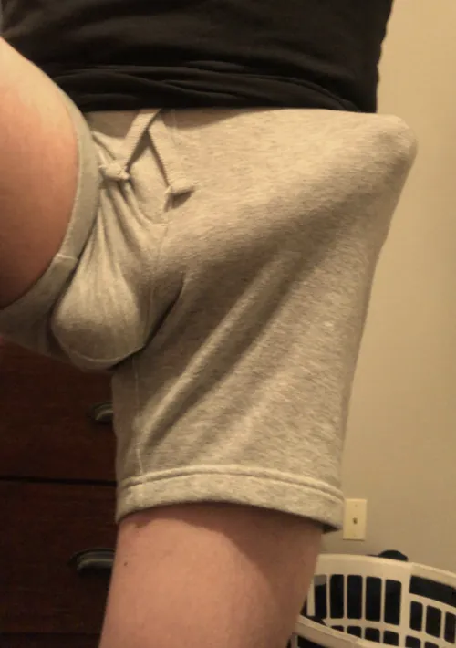 My dad keeps telling me I need to hide my bulge better, but I think he's just embarrassed that his son is so much bigger than him lol