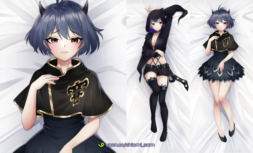 My Dakimakura Comms Result (comms are still open!!)