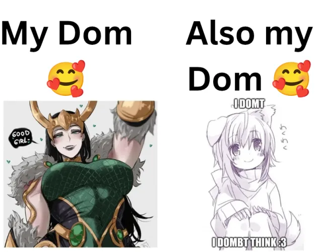 My Dom is a switchy puppygirl