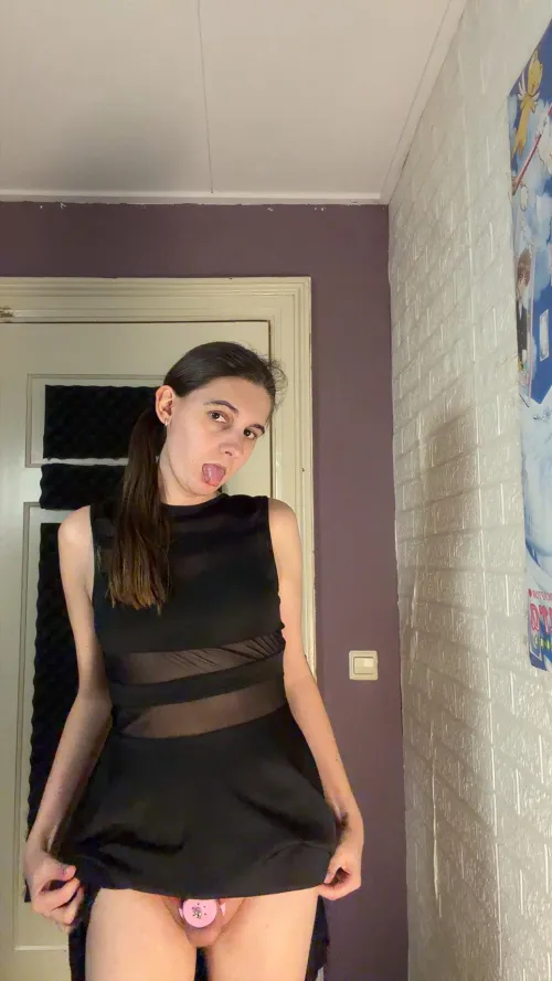 my dress might be a bit short hehe