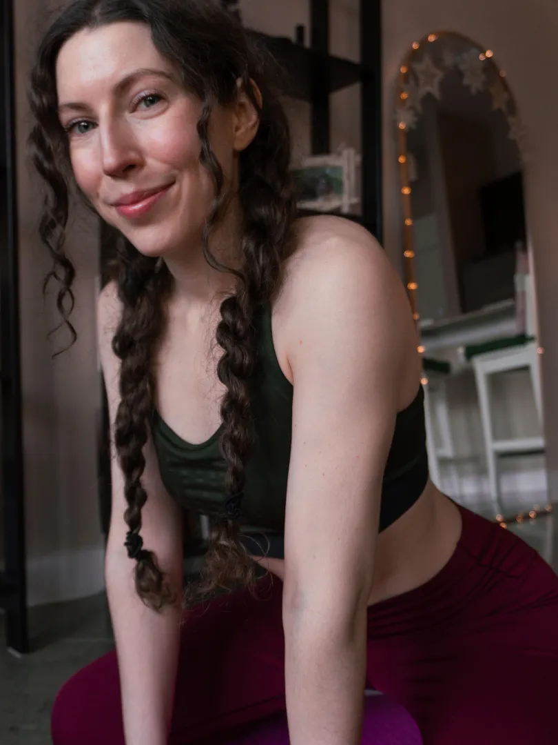 My favorite gym hairstyle ✨