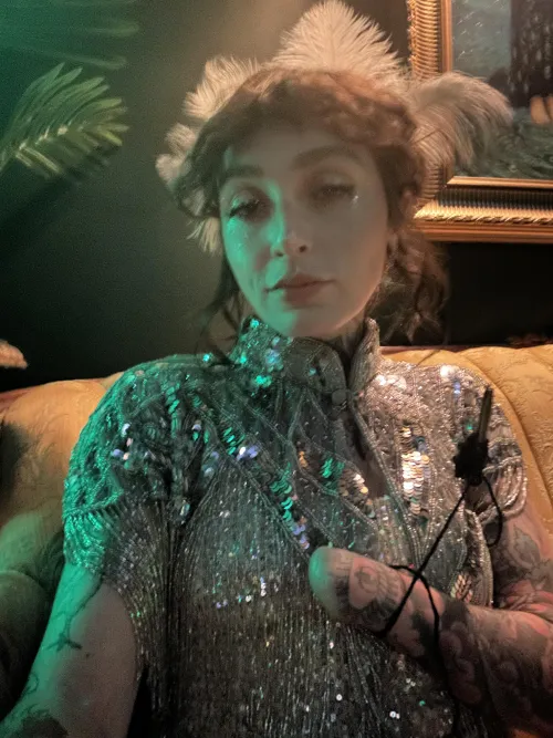 My favorite part about burlesque is taking my clothes off in front of an audience