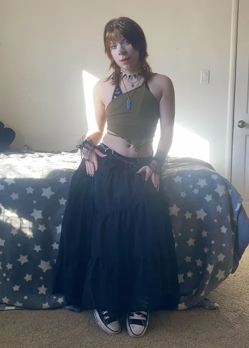 My favorite position is against the fridge while eating strawberries 